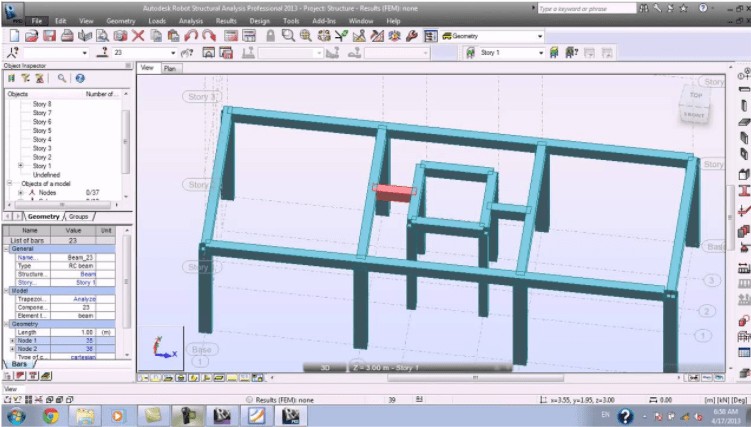 Phần mềm tính toán, thiết kế kết cấu thép Robot Structural