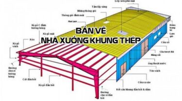 Vai trò bản vẽ kết cấu nhà xưởng đơn giản